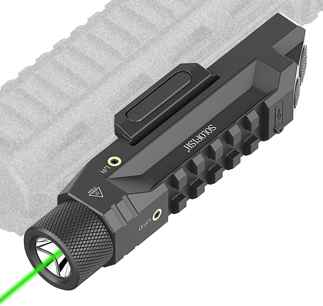 SOLOFISH 1750 Lumen Picatinny & M-LOK Rifle Light